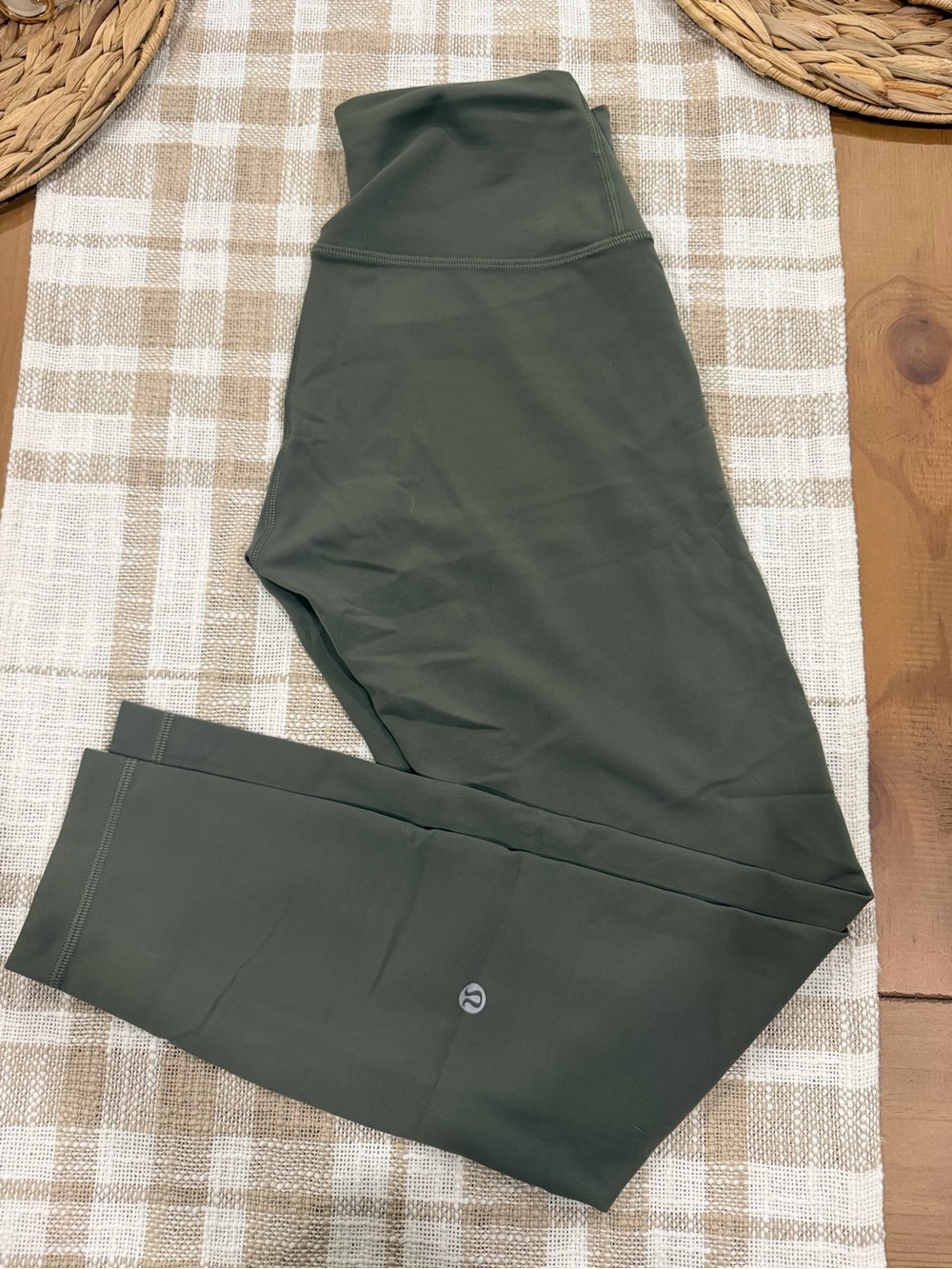 Lululemon wunder train contour fit high rise 25” size 6